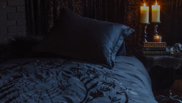 Versatile Gothic Bed Linen at Beserk Matching Diverse Interior Styles with Timeless Character